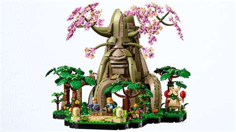 Nintendo Officially Reveals Zelda Great Deku Tree Lego Set